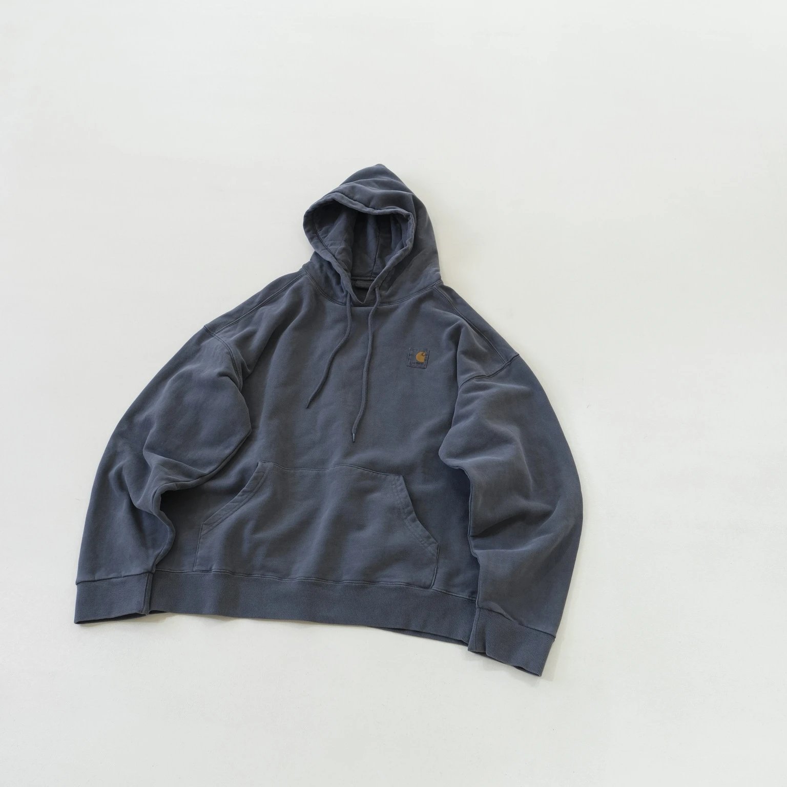 Vintage Washed Drawstring Hoodie photo 2