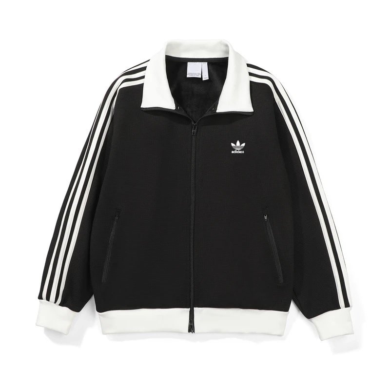 Autumn Winter Waffle Quilted Jacket photo 4