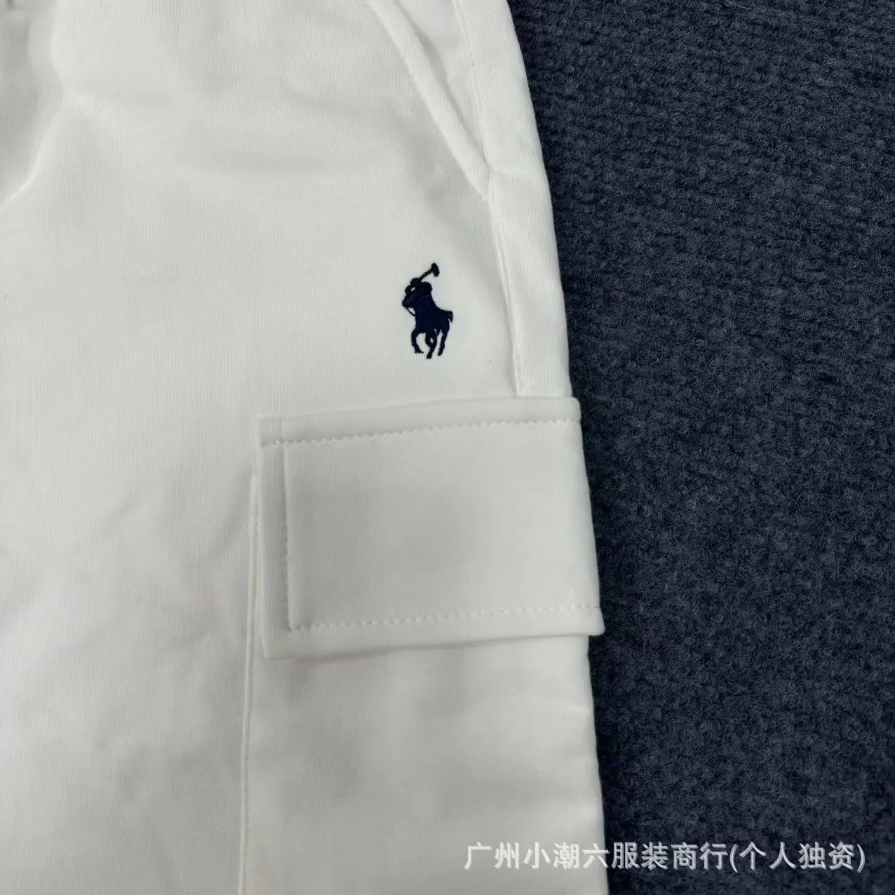Embroidered Logo Casual Shorts photo 8
