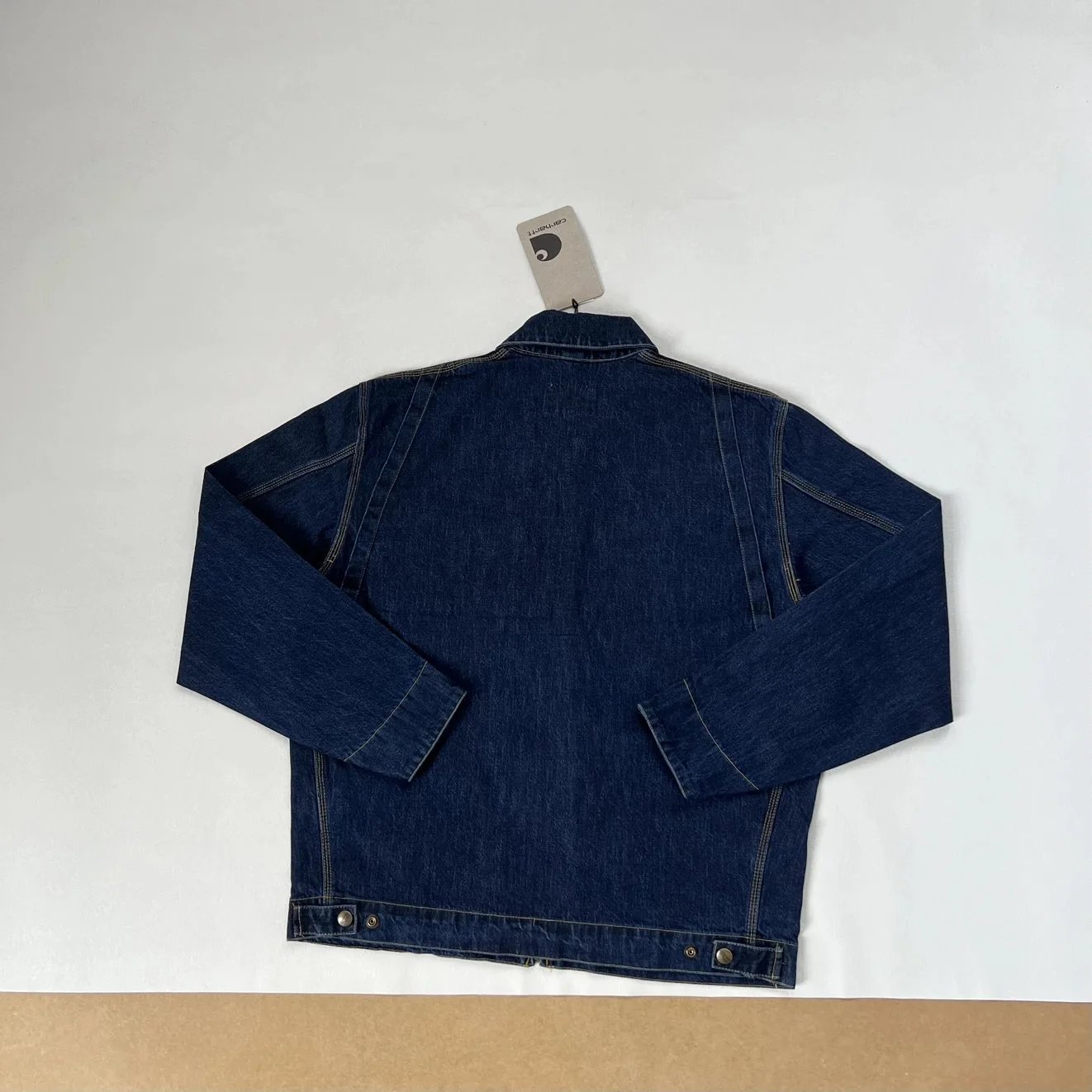 Carhartt WIP Detroit Jacket Light Wash Denim Jacket - 19