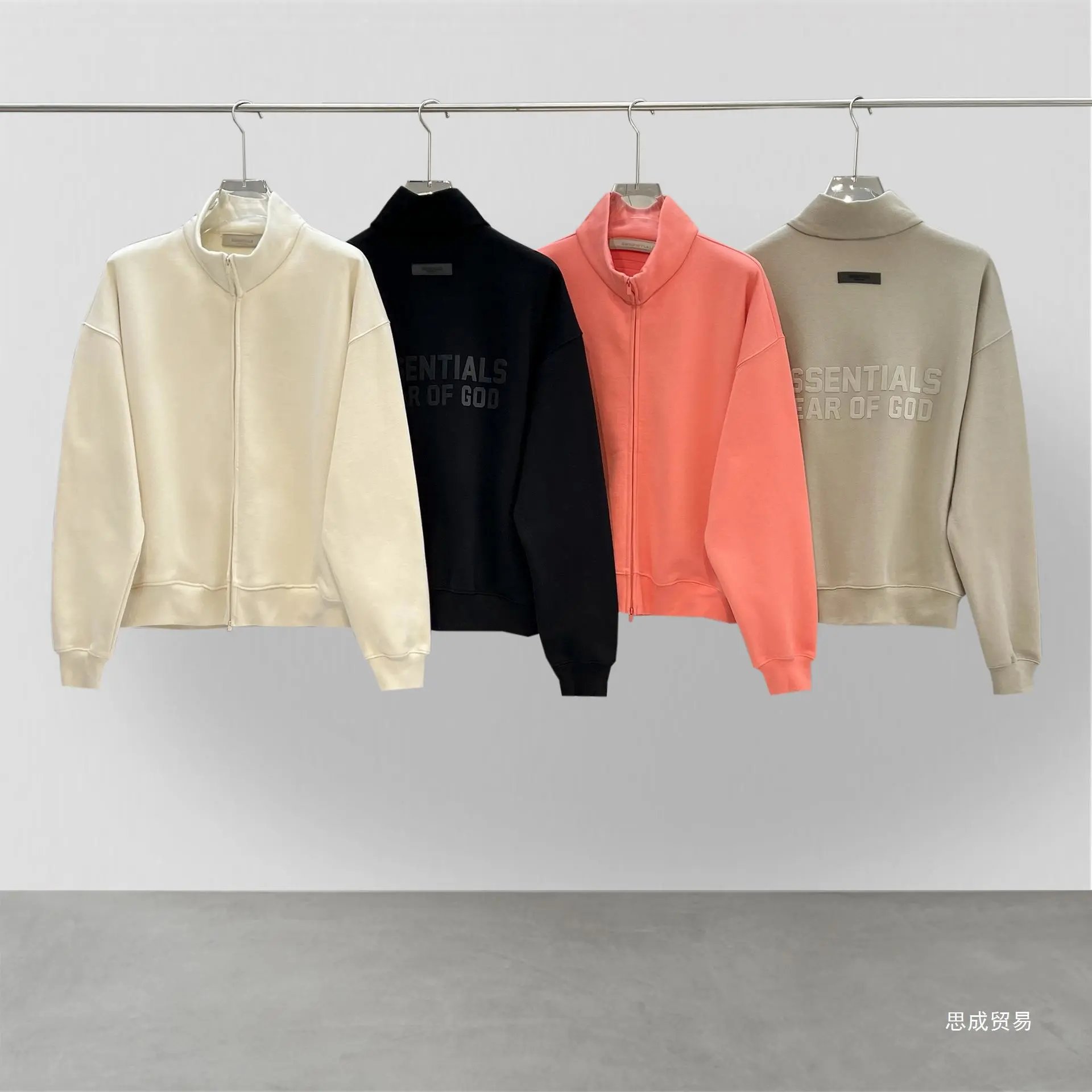 Stand Collar Zip Hoodie photo 8