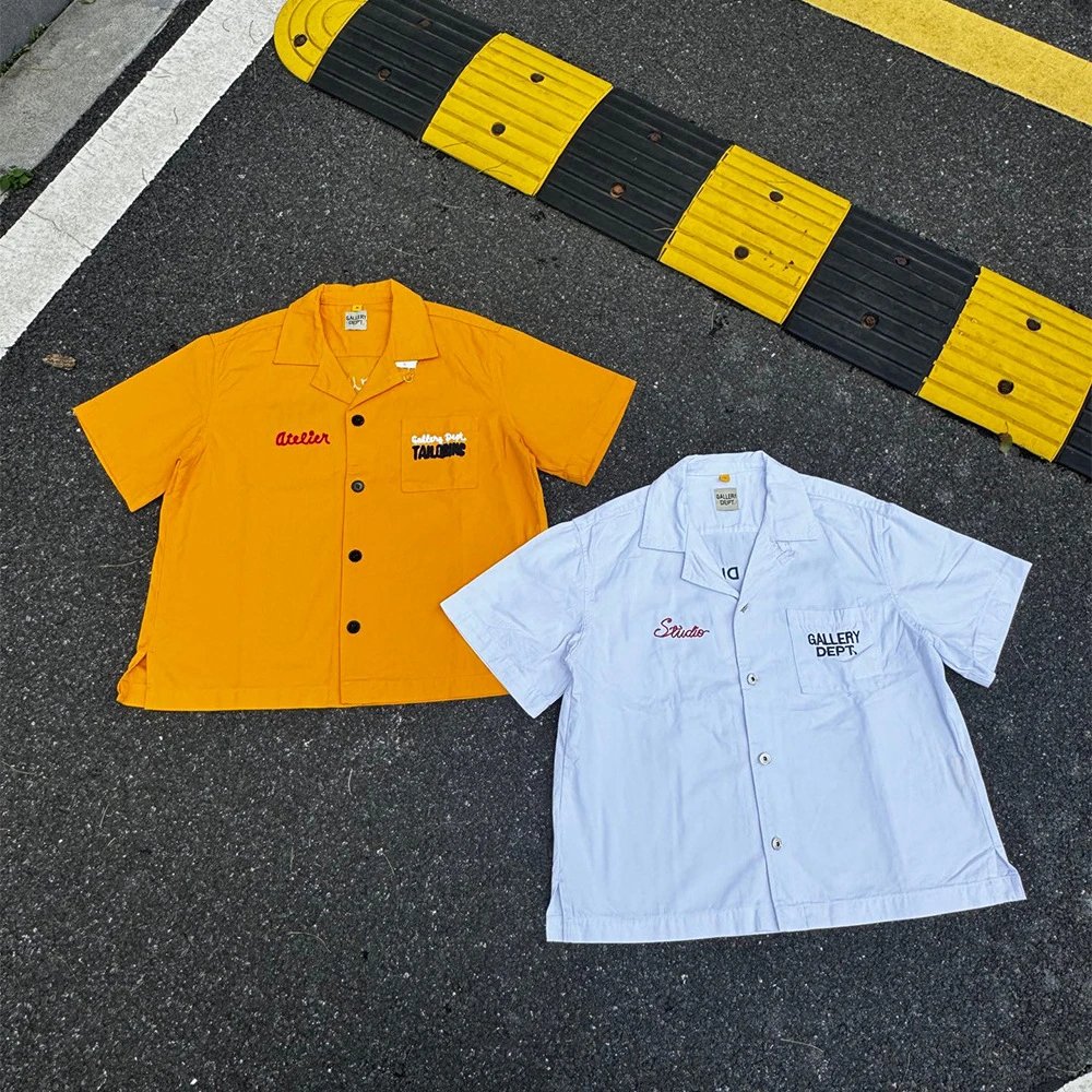 Embroidered Canvas Work Shirt photo 5