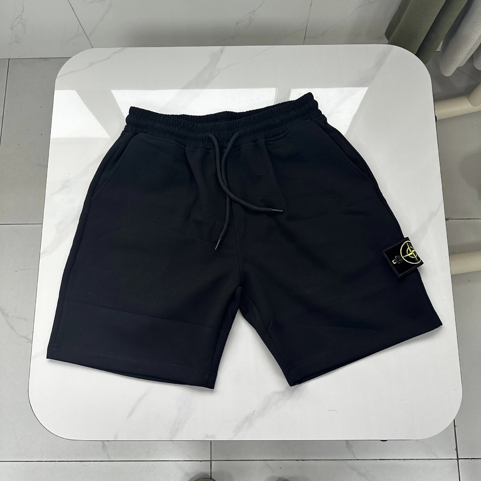 Embroidered Badge Casual Shorts photo 4