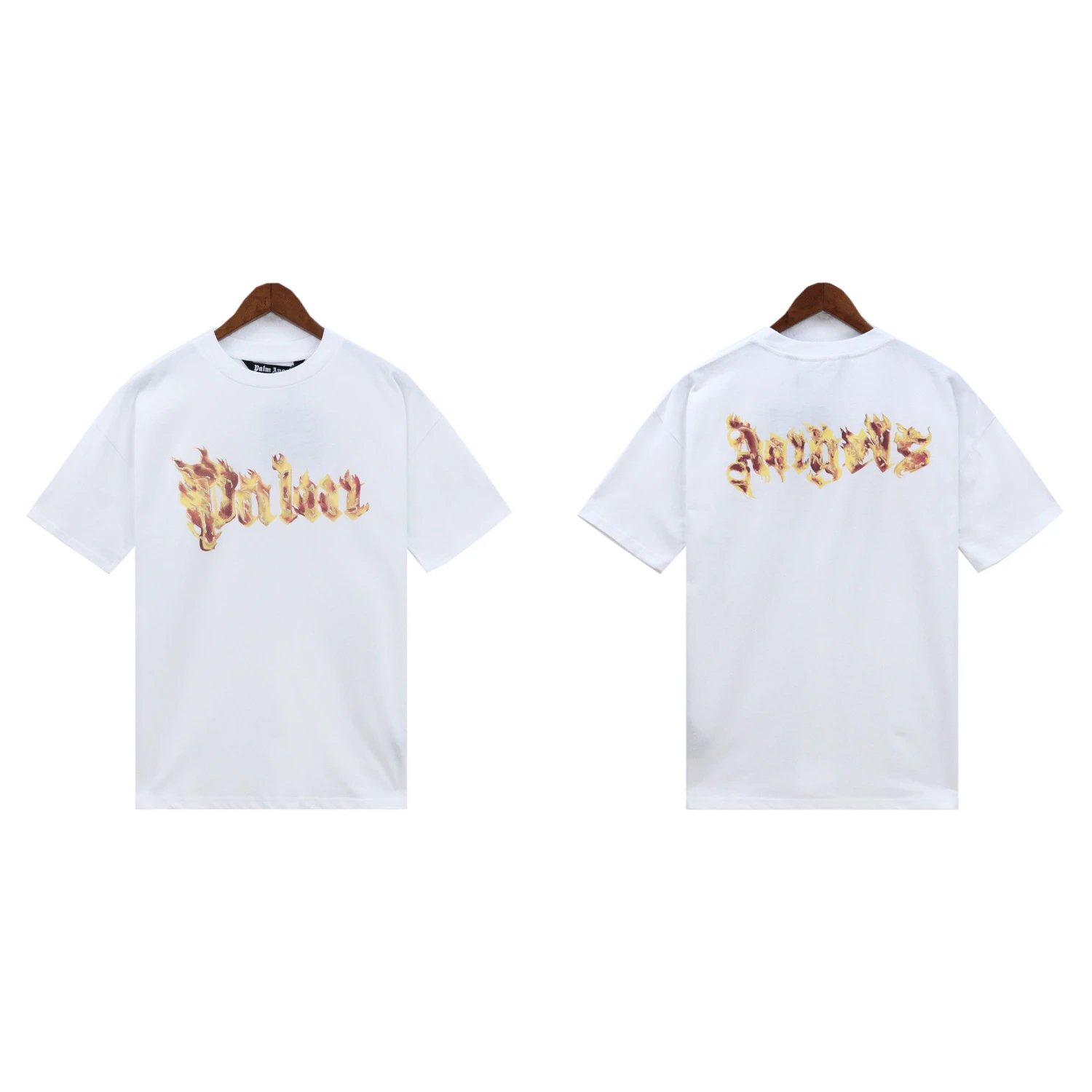 Letter Flame Print T-Shirt photo 3
