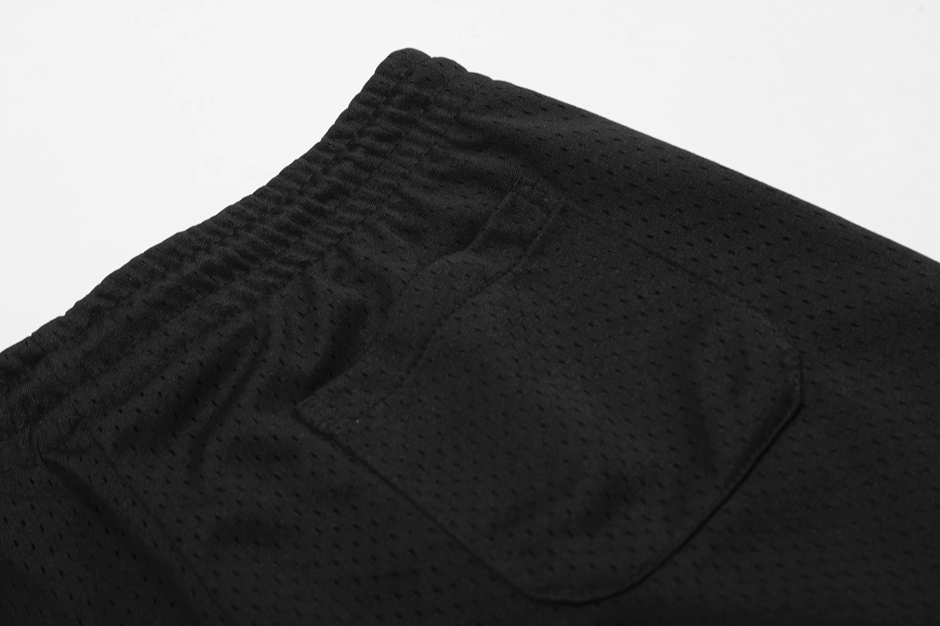 Classic Embroidery Logo Mesh Shorts Oversized photo 7
