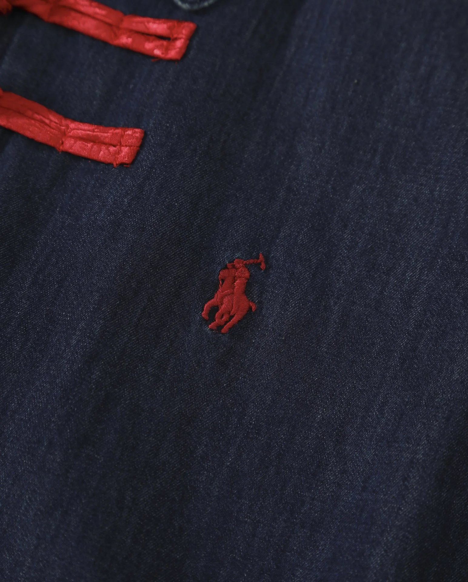 Ralph Lauren Embroidered Vintage Denim Jacket photo 4