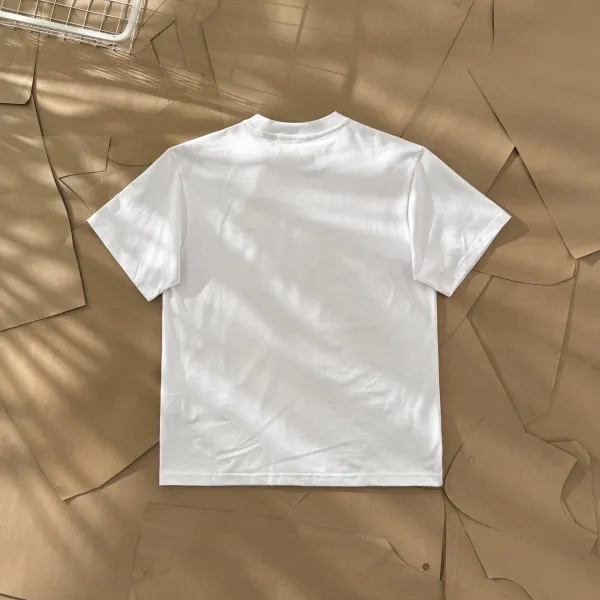 Carhartt Work In Progress Carhartt WIP Logo Embroidered White T-Shirt T-Shirts - 7