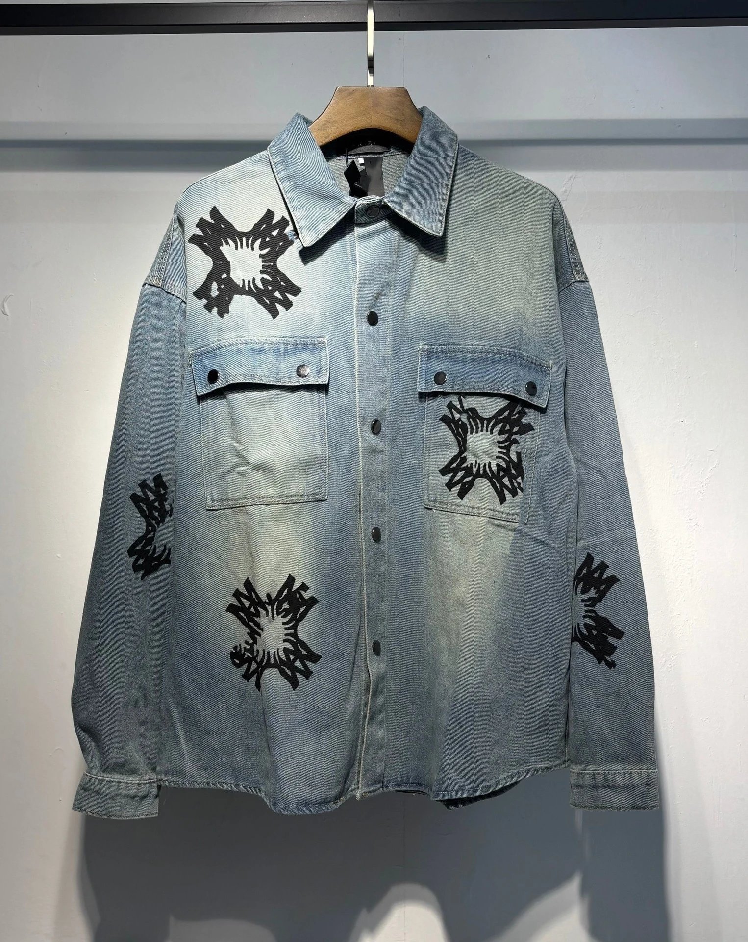 Washed Denim Jacket photo 3