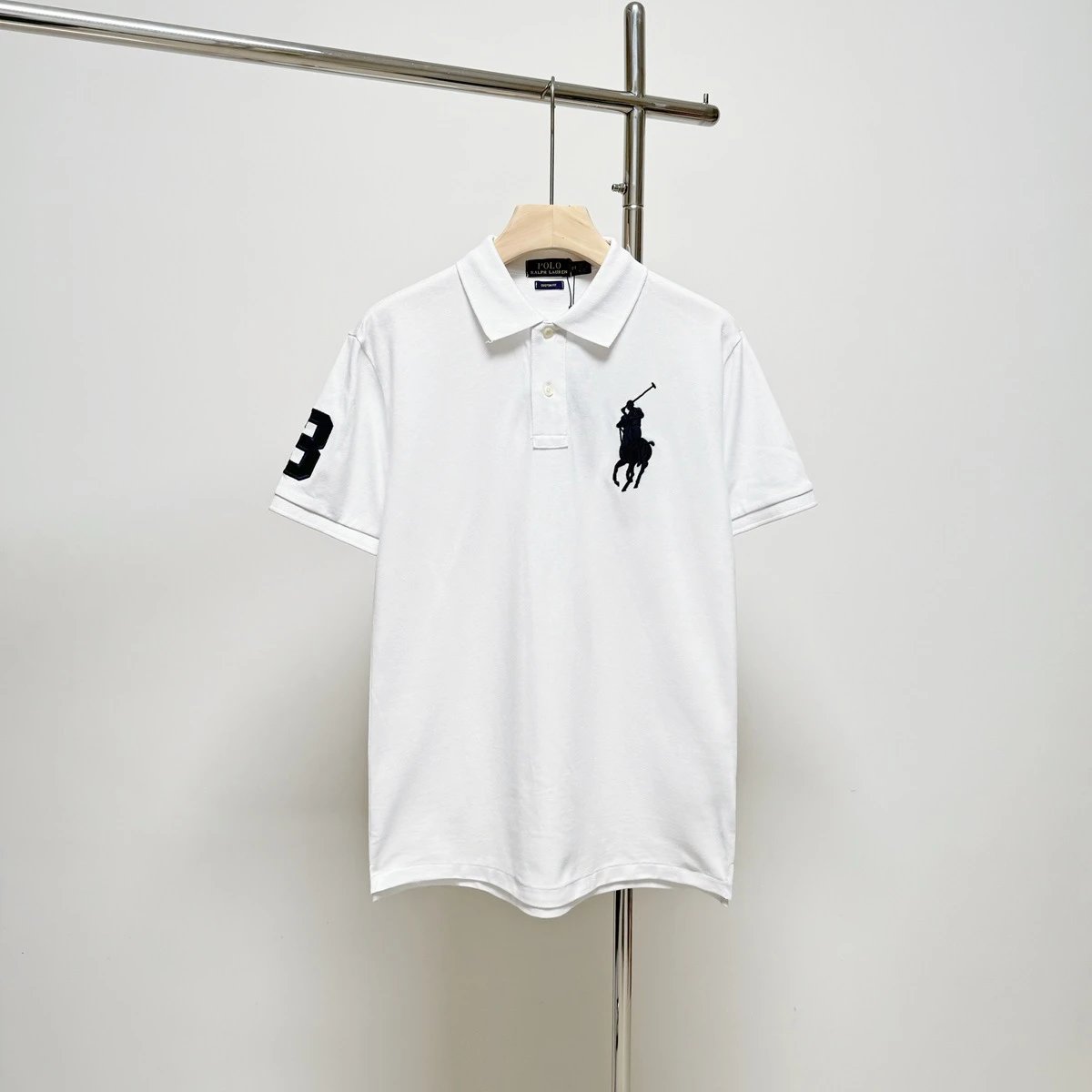 Logo Embroidered Polo Shirt photo 6