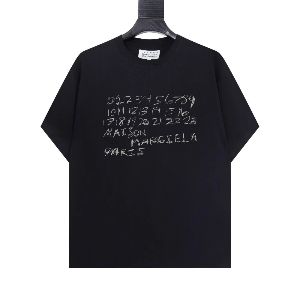 Couples Number Print T-Shirt photo 3
