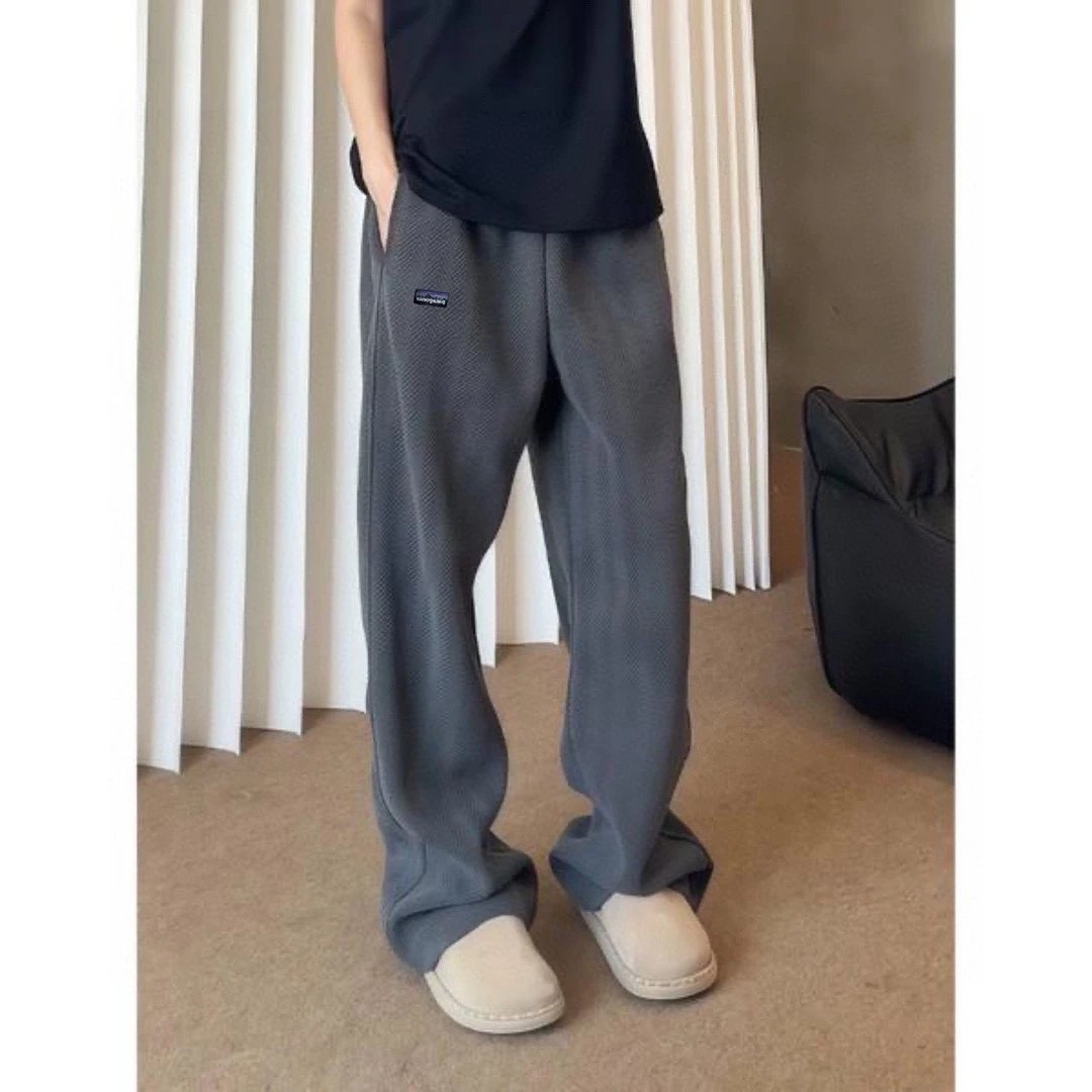 Texture Wide Leg Sweatpants photo 4