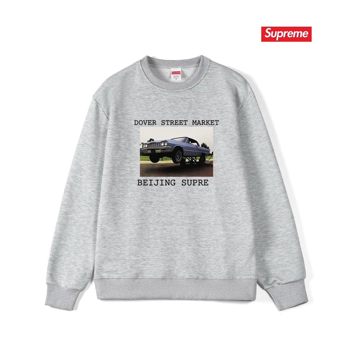 Printed Box Logo Fleece Hoodie photo 7