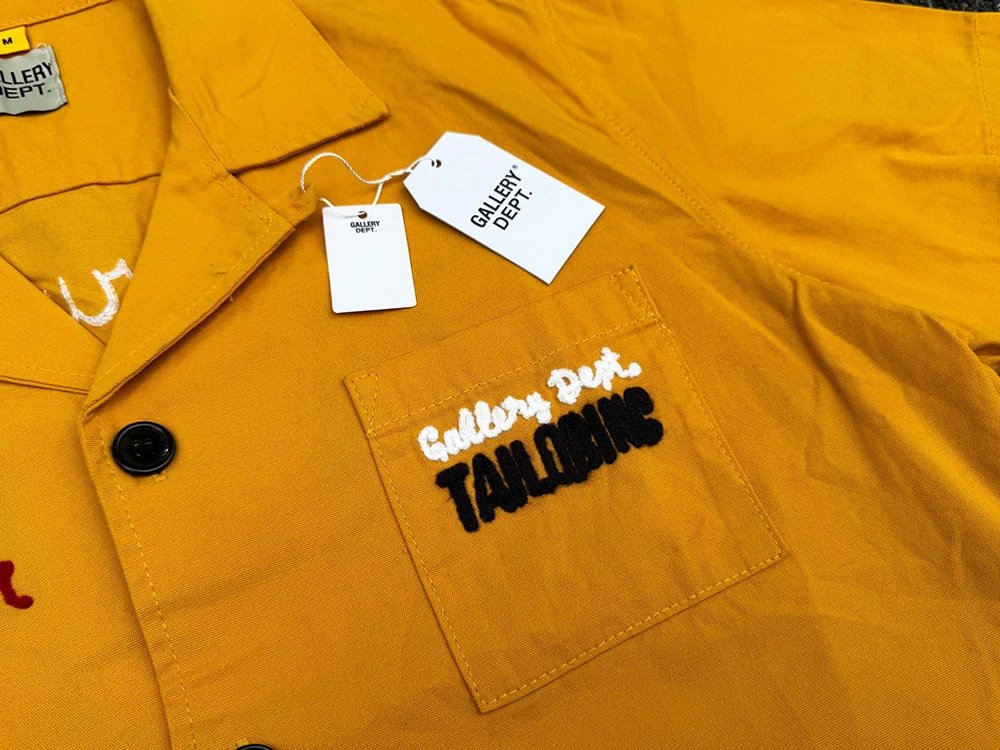 Embroidered Canvas Work Shirt photo 7