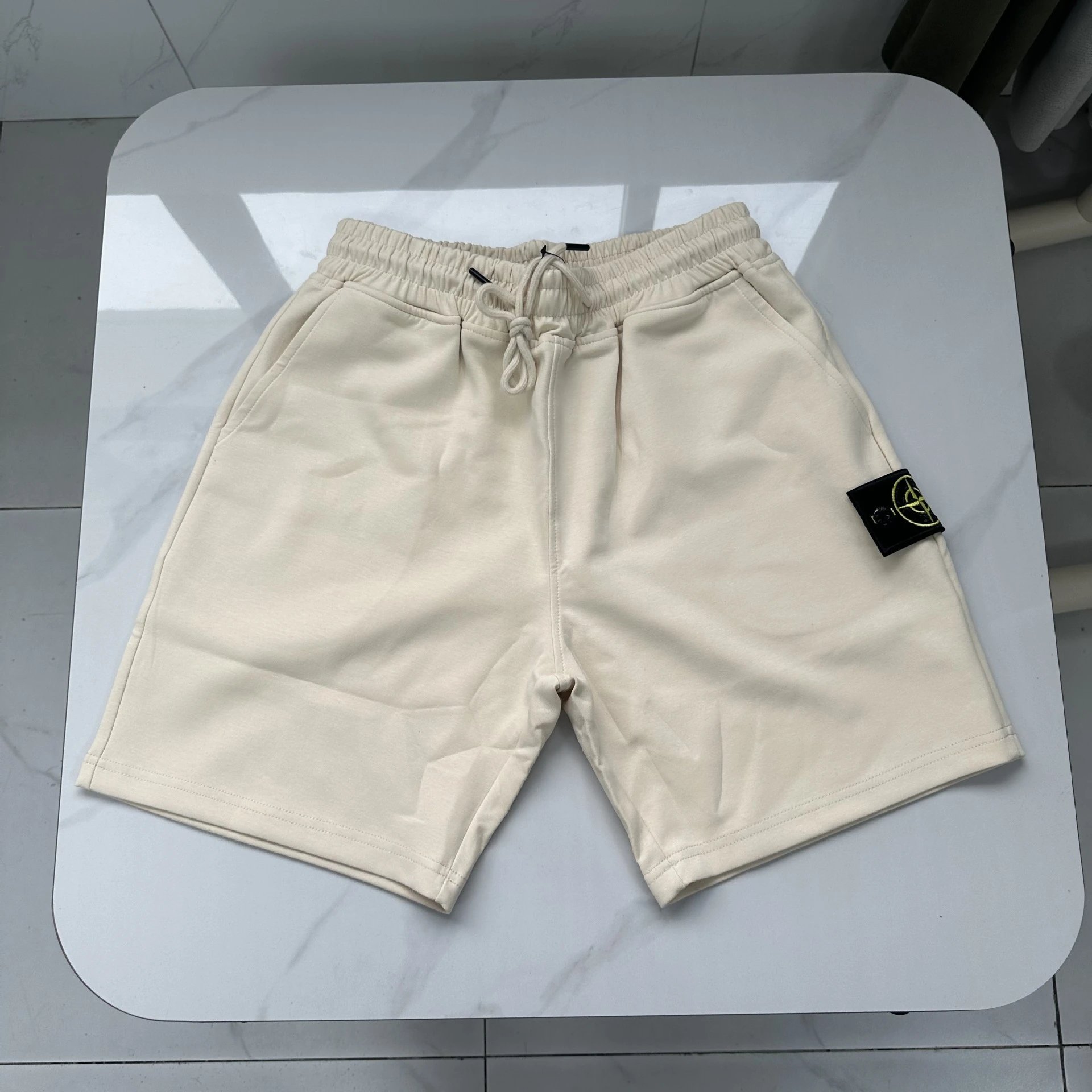 Embroidered Badge Casual Shorts photo 2