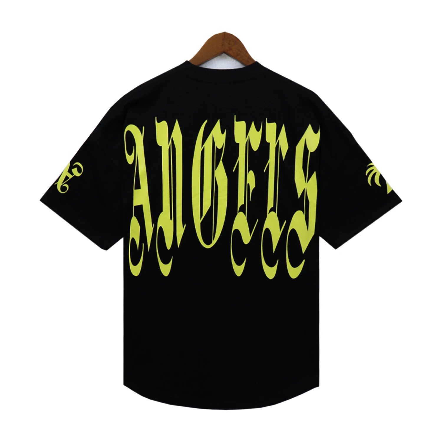 Letter Print Cotton T-Shirt photo 6