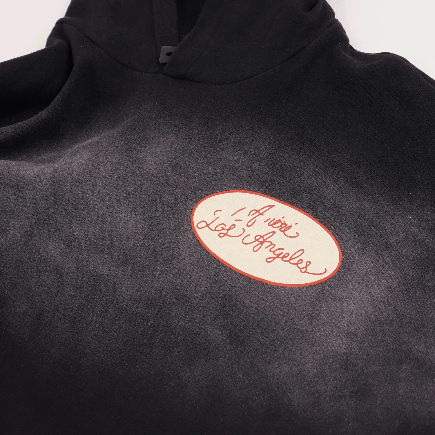 Logo Washed Hoodie Sweatshirt photo 5