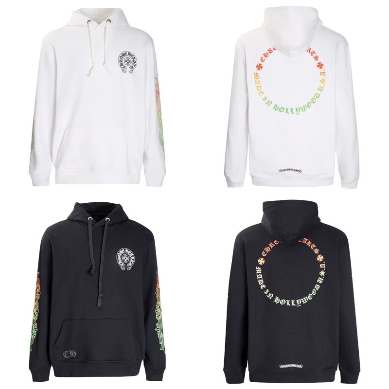 Sanskrit Print Cotton Hoodie photo 5