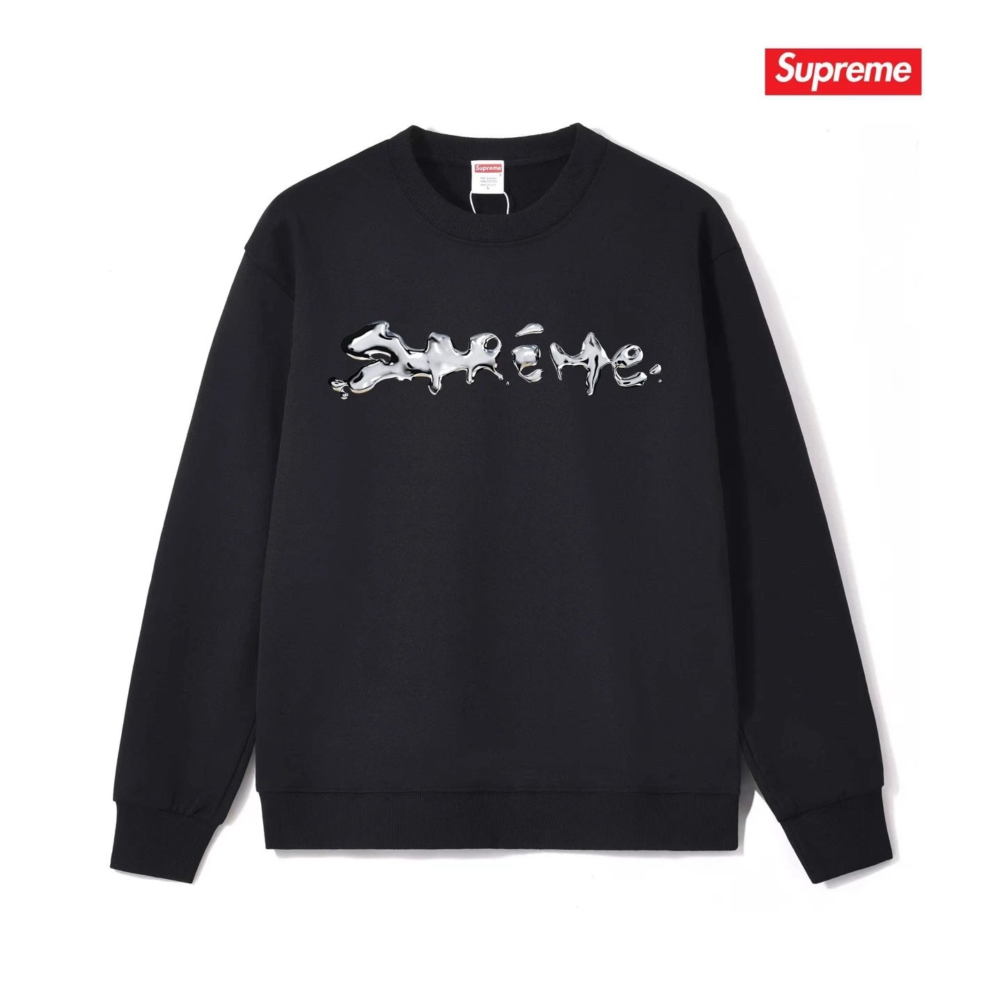 Printed Box Logo Fleece Hoodie photo 8