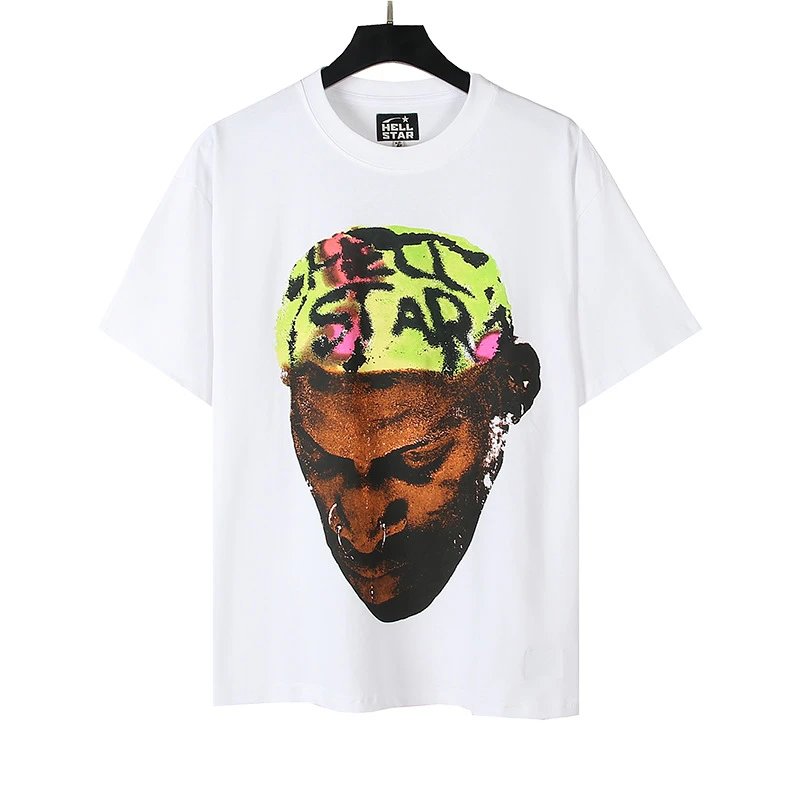 Portrait Head Graphic T-Shirt photo 6