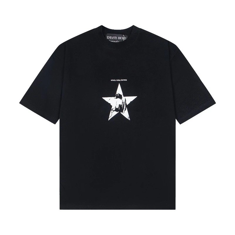 Print Crew Neck Short Sleeve T-Shirt Oversized photo 2
