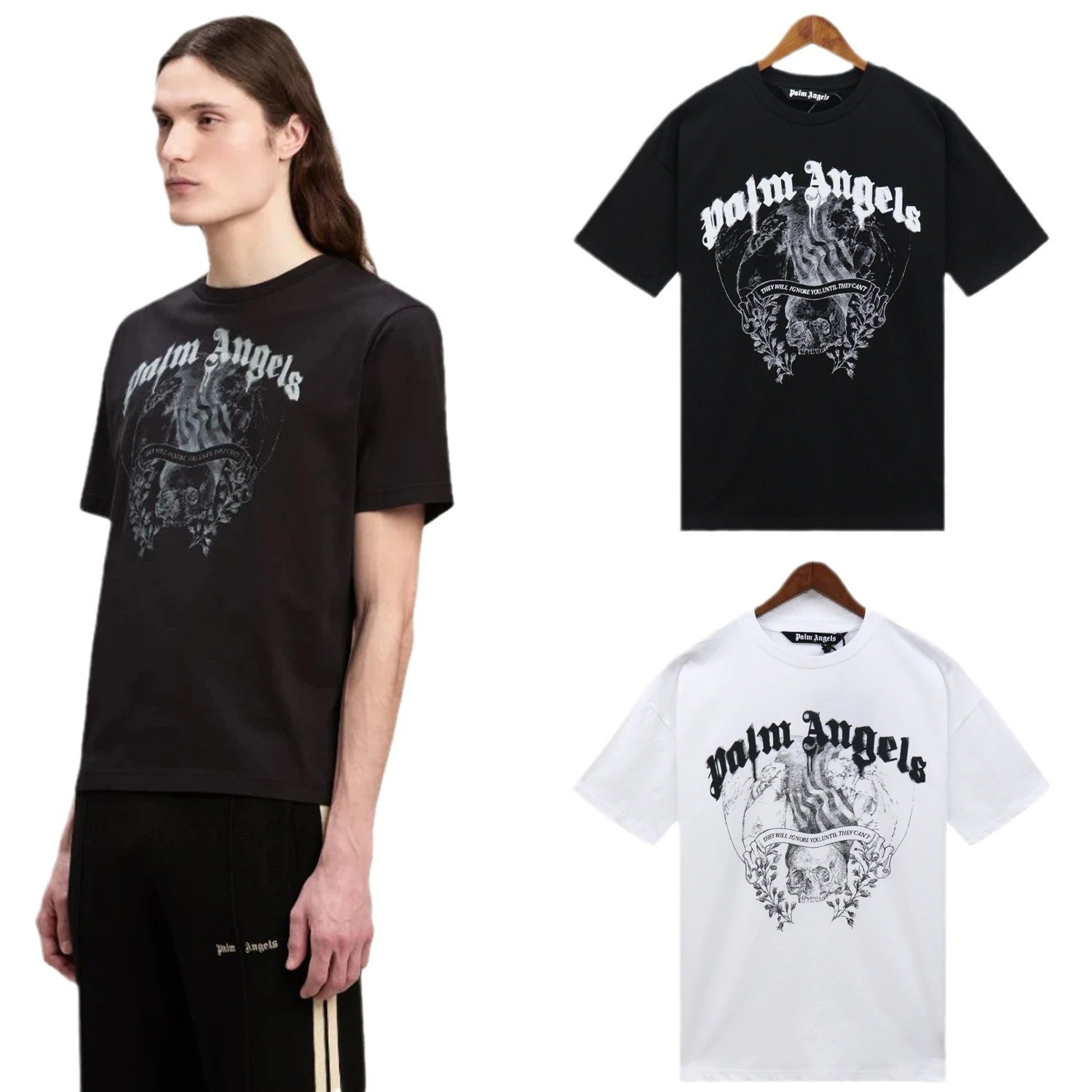 Portrait Letter Print T-Shirt photo 5