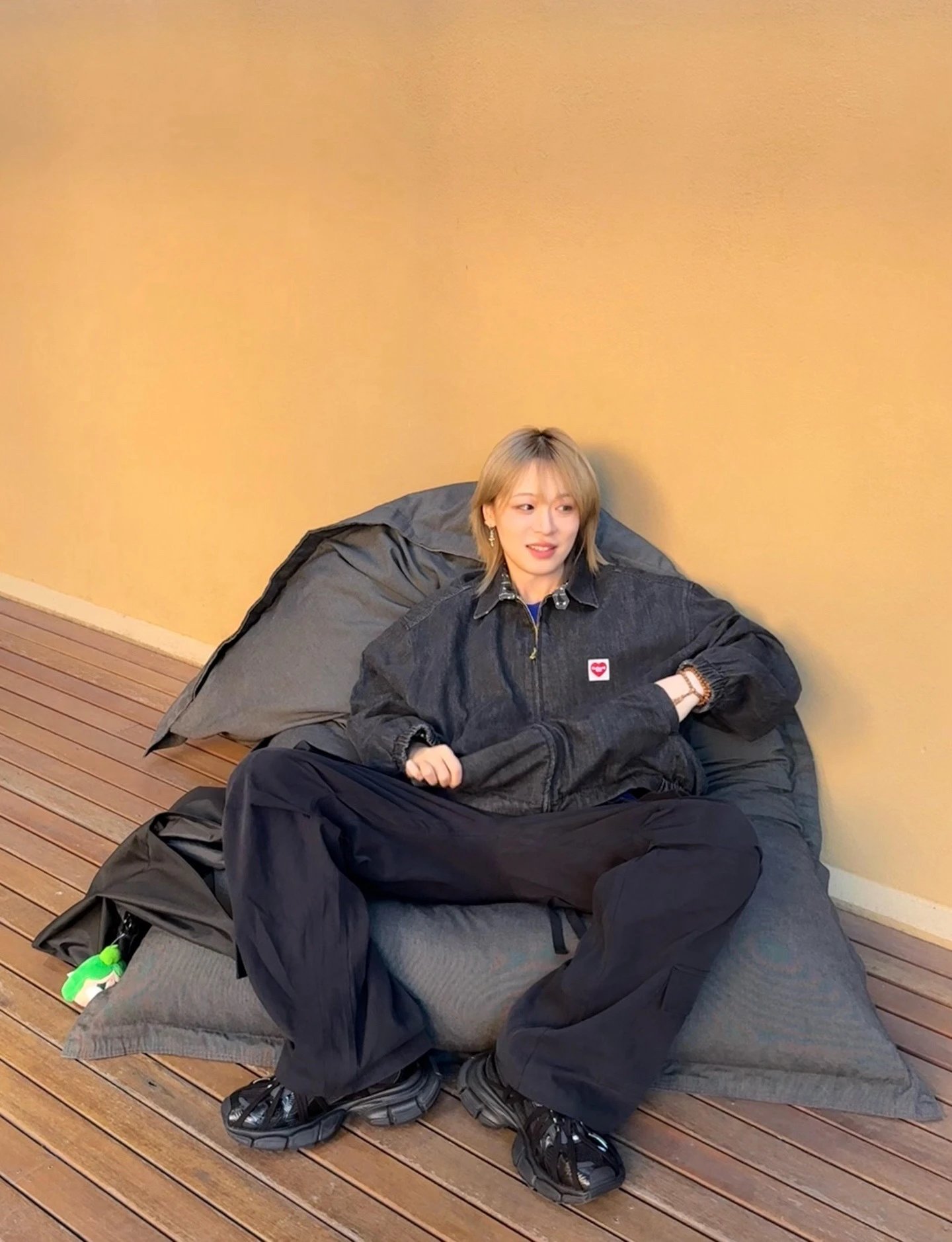 Heart Logo Double-Sided Zip Jacket photo 7