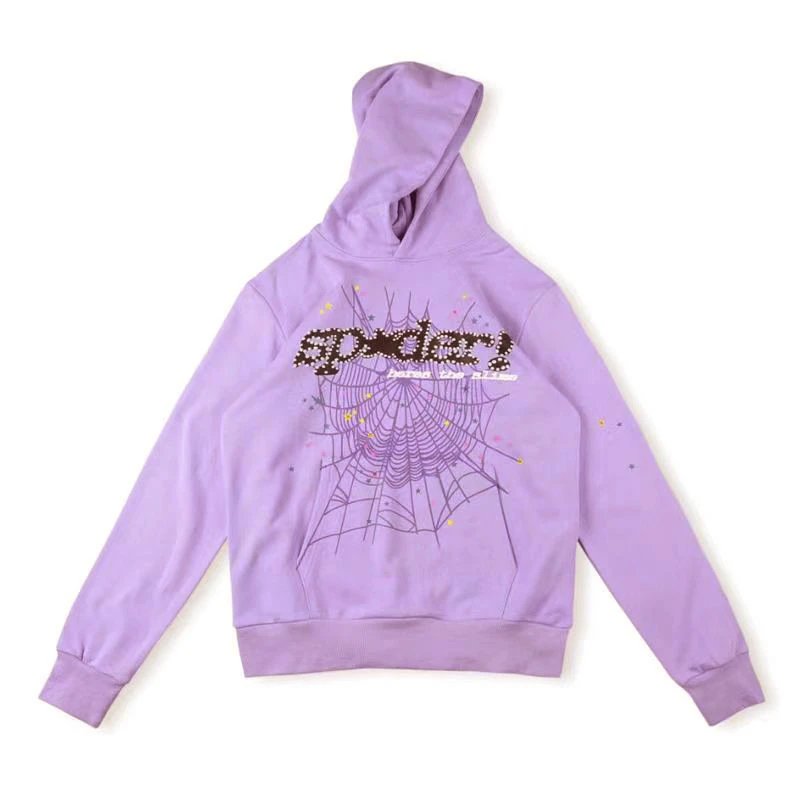 Spider Web Hoodie Fleece 450G photo 8