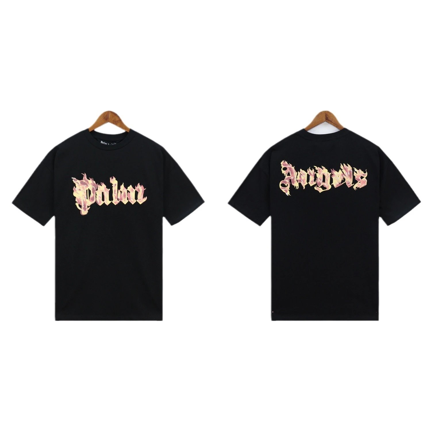 Letter Flame Print T-Shirt photo 2