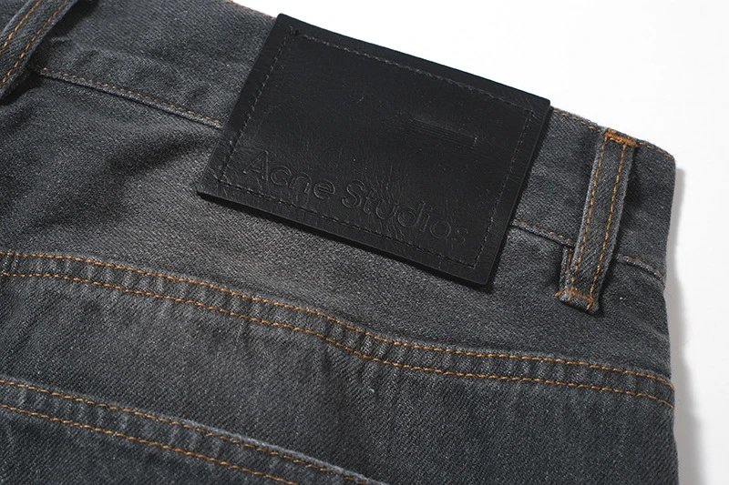 Vintage Washed Denim Jeans Couple Style photo 8
