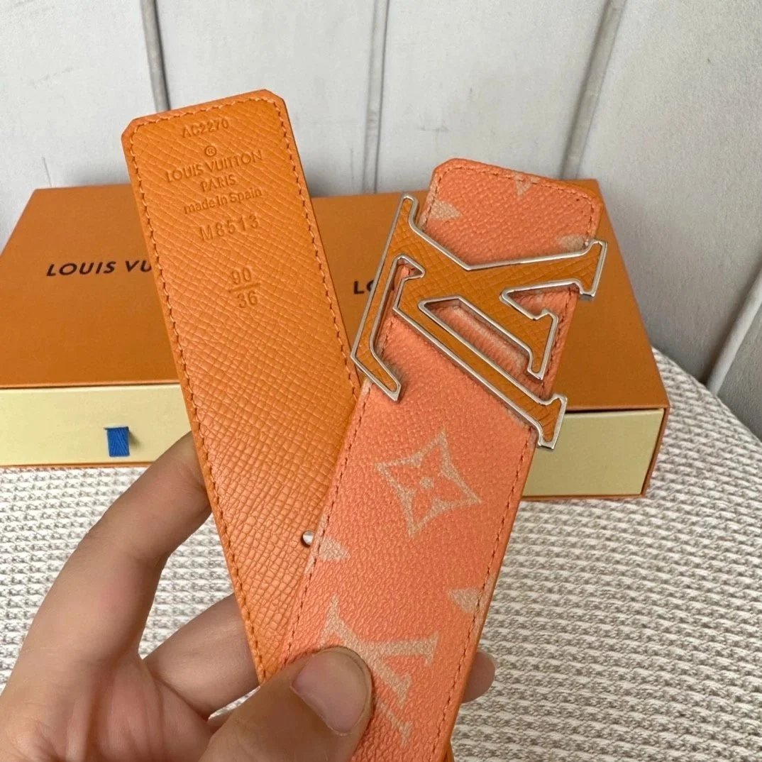 Orange (silver buckle)