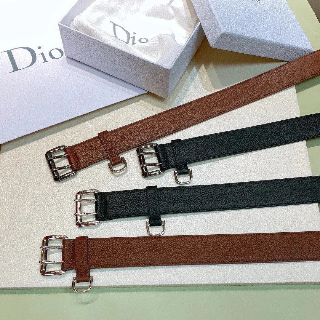 Dior Leather Belt
