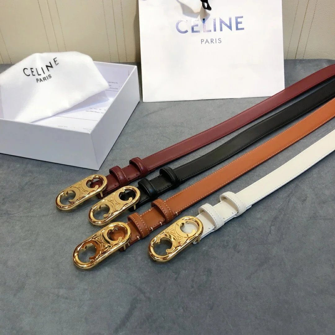 Celine Leather Belt