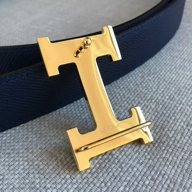Hermès Belts Reversible 32 mm leather belt with H buckle product detail image 20