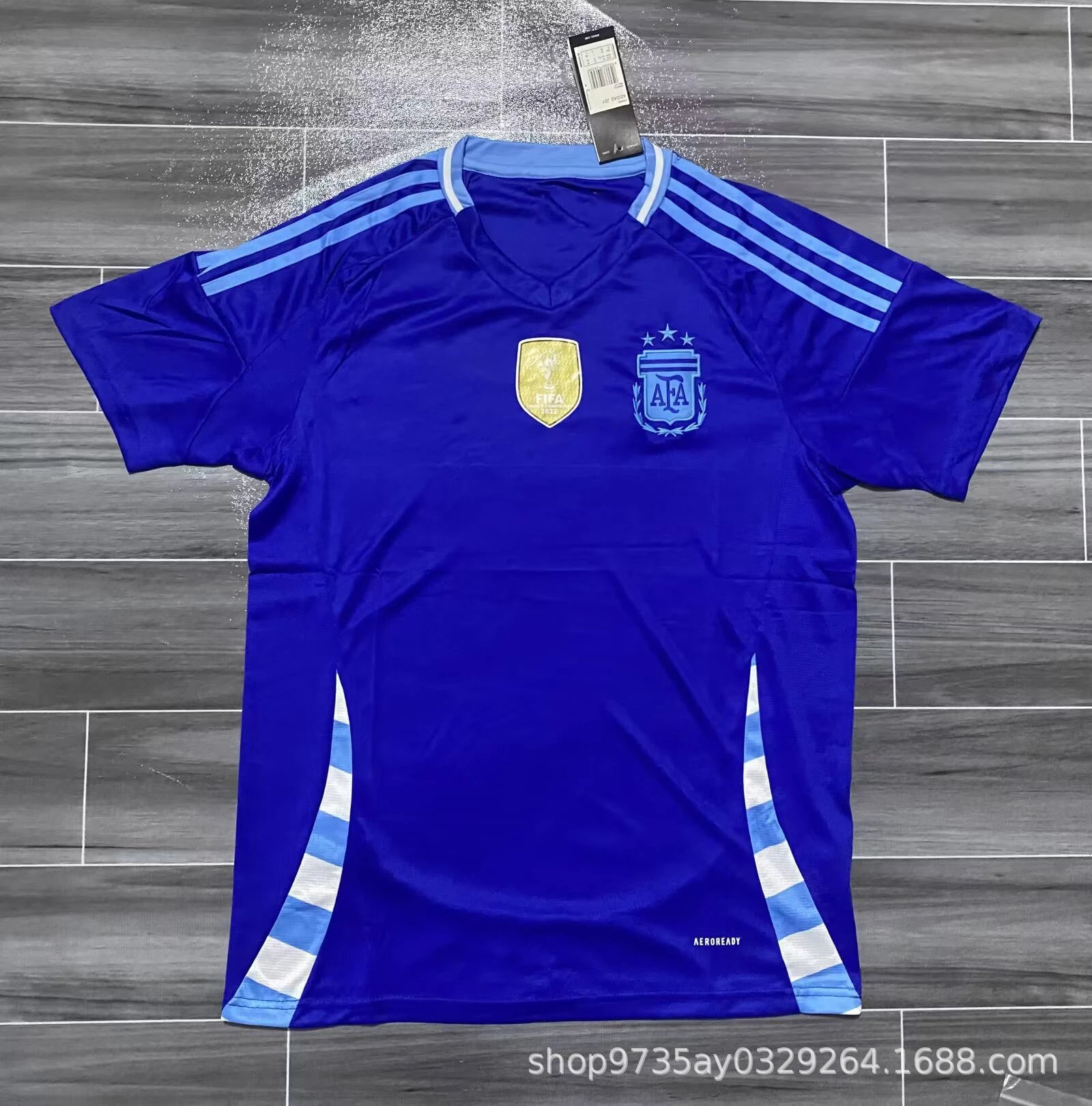 24-25 Argentina Away with Shield