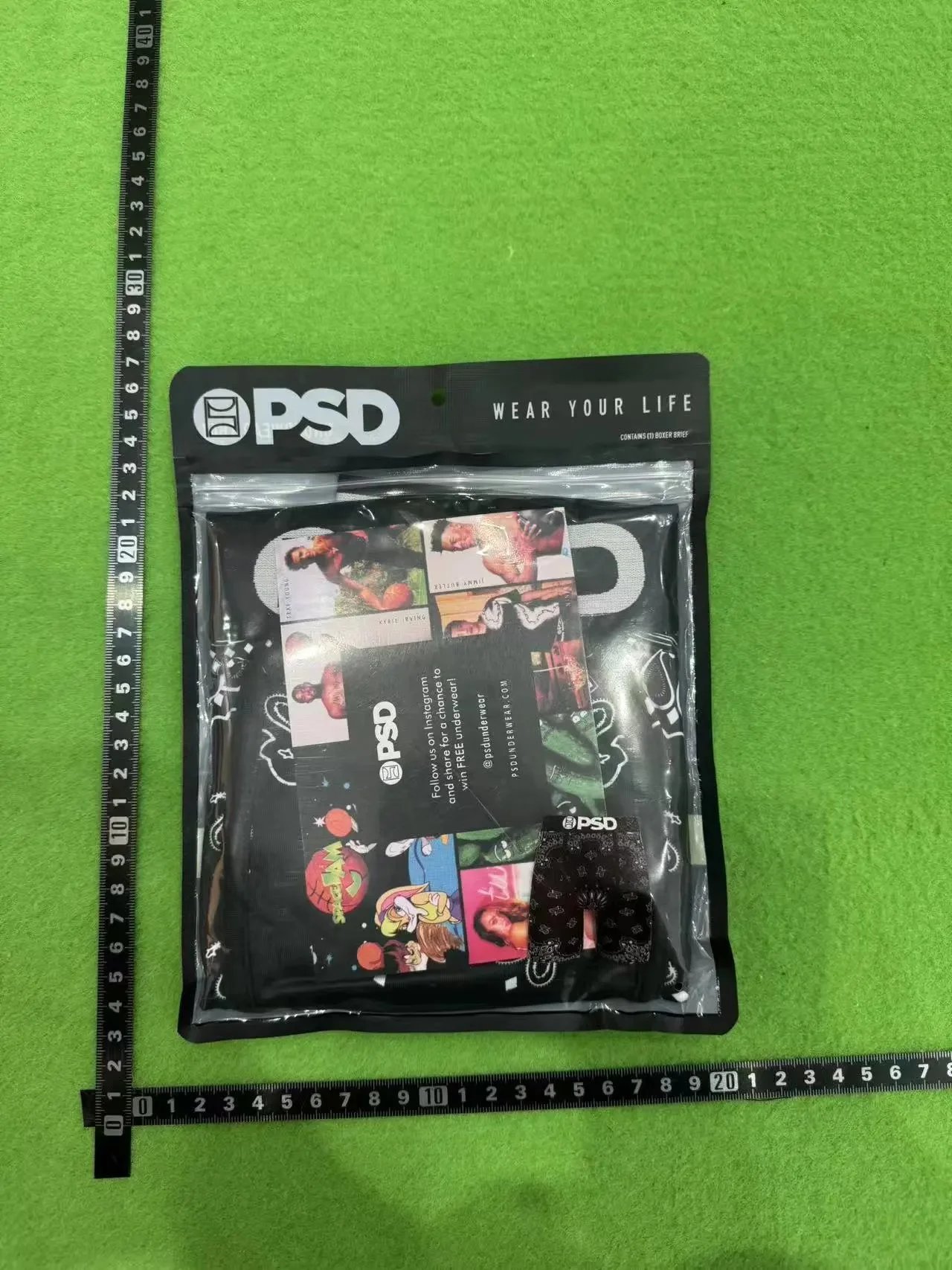 PSD Underwear Printed Boxer Briefs image 3