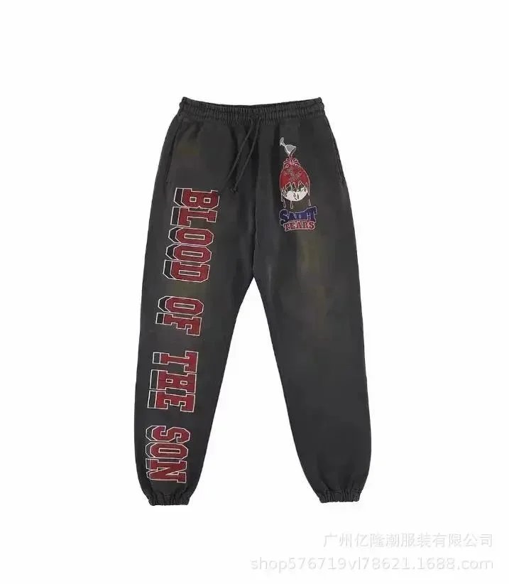 Saint Michael Hoodies & Sweatshirts Distressed Graphic and — Trousers 15