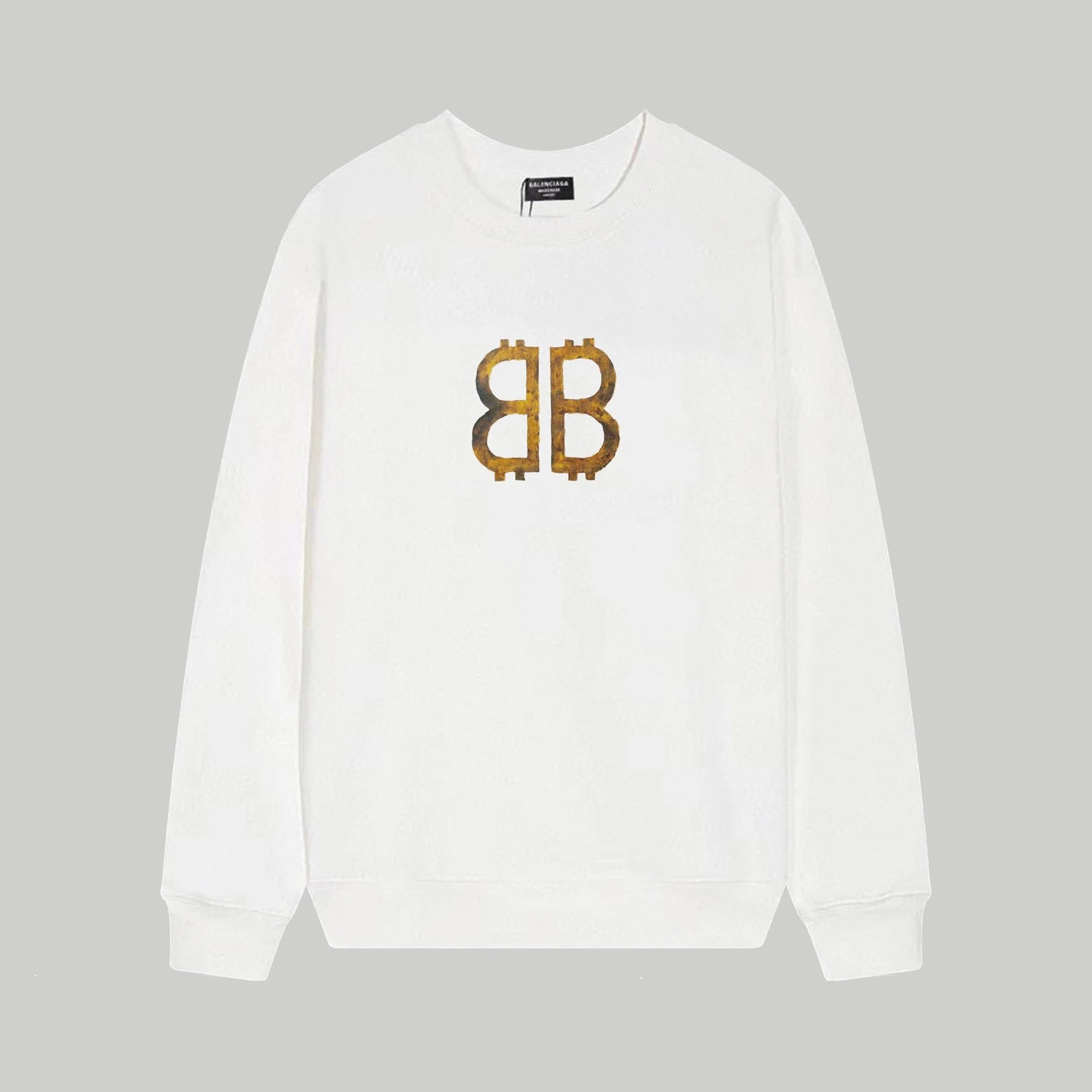 Balenciaga BB Drip Logo Black Hoodie - 5