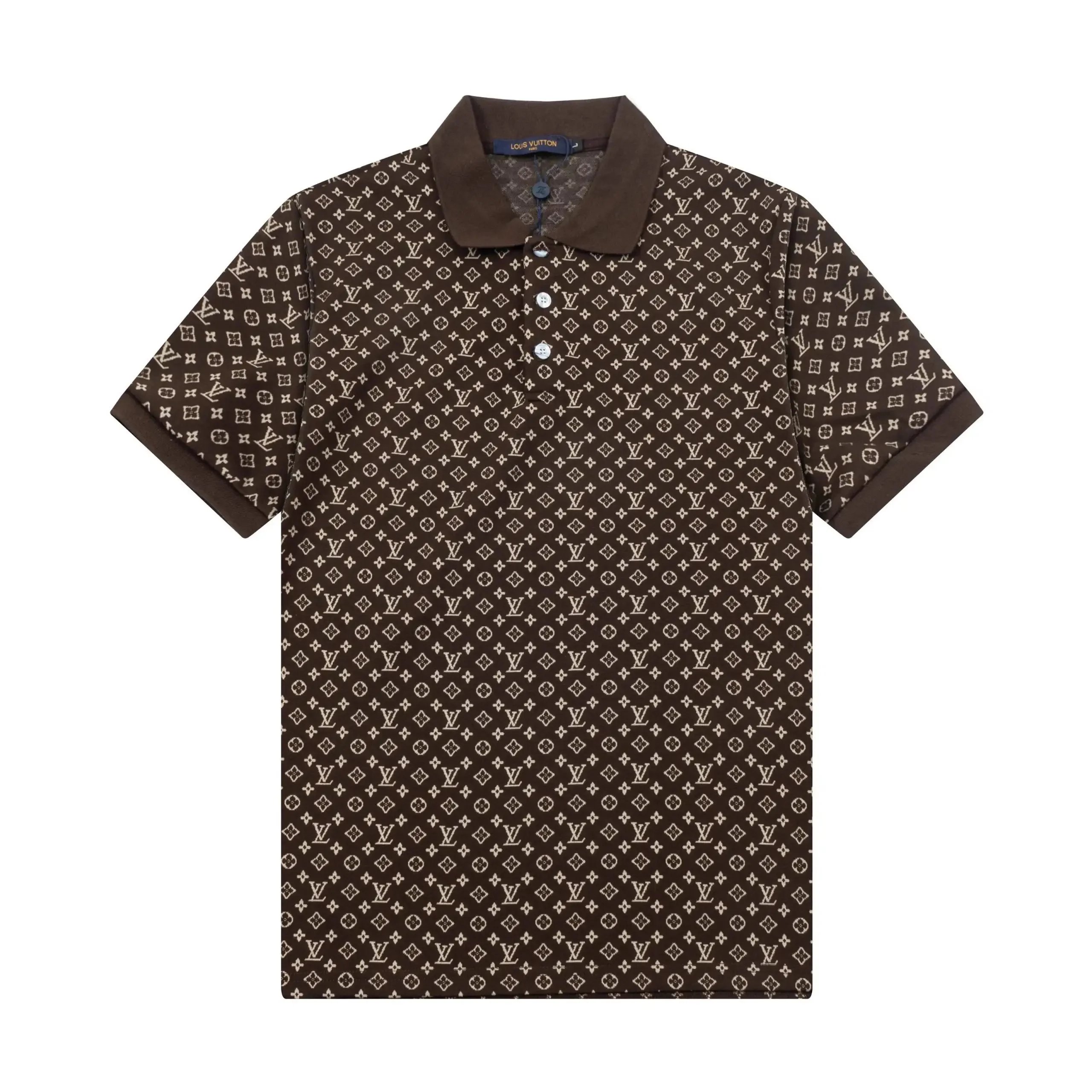 Louis Vuitton Shirts Short-Sleeve Polo Shirt — 18