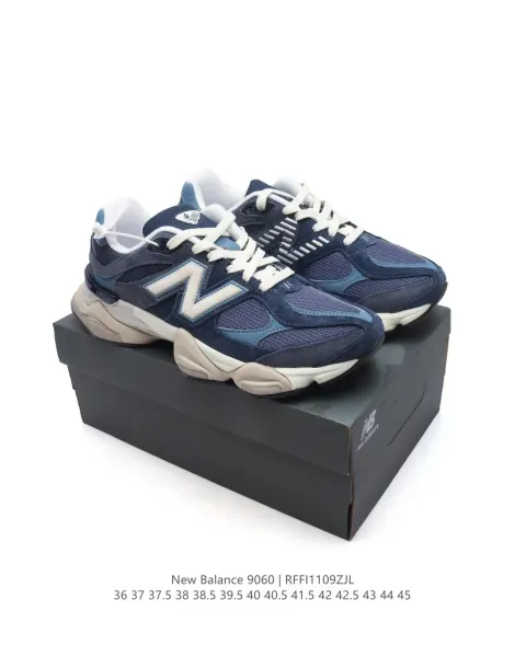 New Balance 9060 Beige Green Sneakers Chunky Sneakers - 4