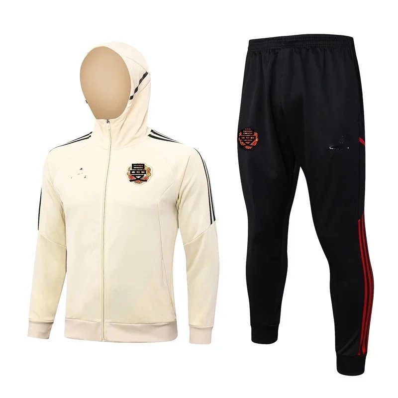 Adidas Tracksuits Football Training Tracksuit with Striped Trim — Manchester United 5