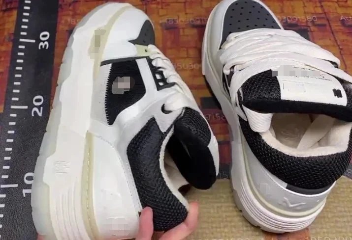 Amiri Skel Low Black White Skeleton Sneakers