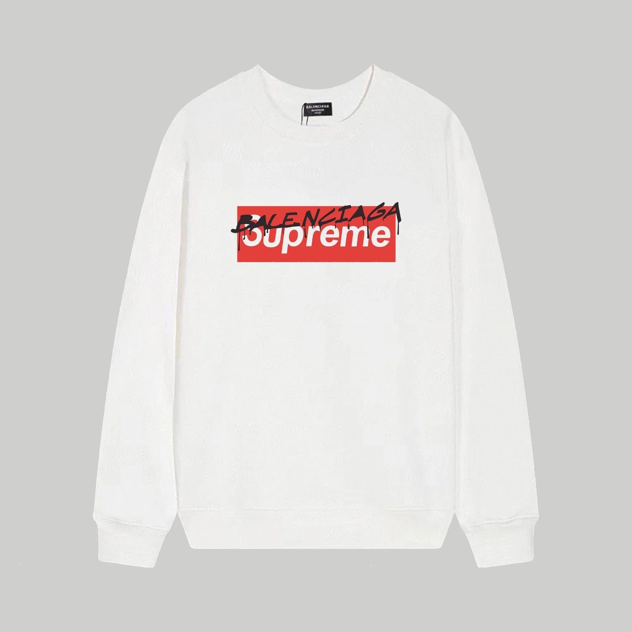 Balenciaga BB Drip Logo Black Hoodie - 8