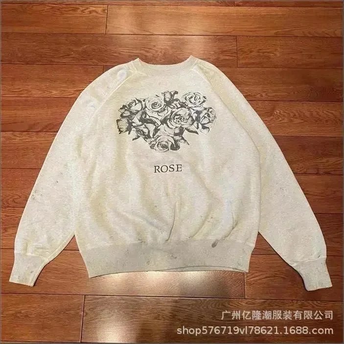 Saint Michael Hoodies & Sweatshirts Distressed Graphic and — Sweatshirt 29