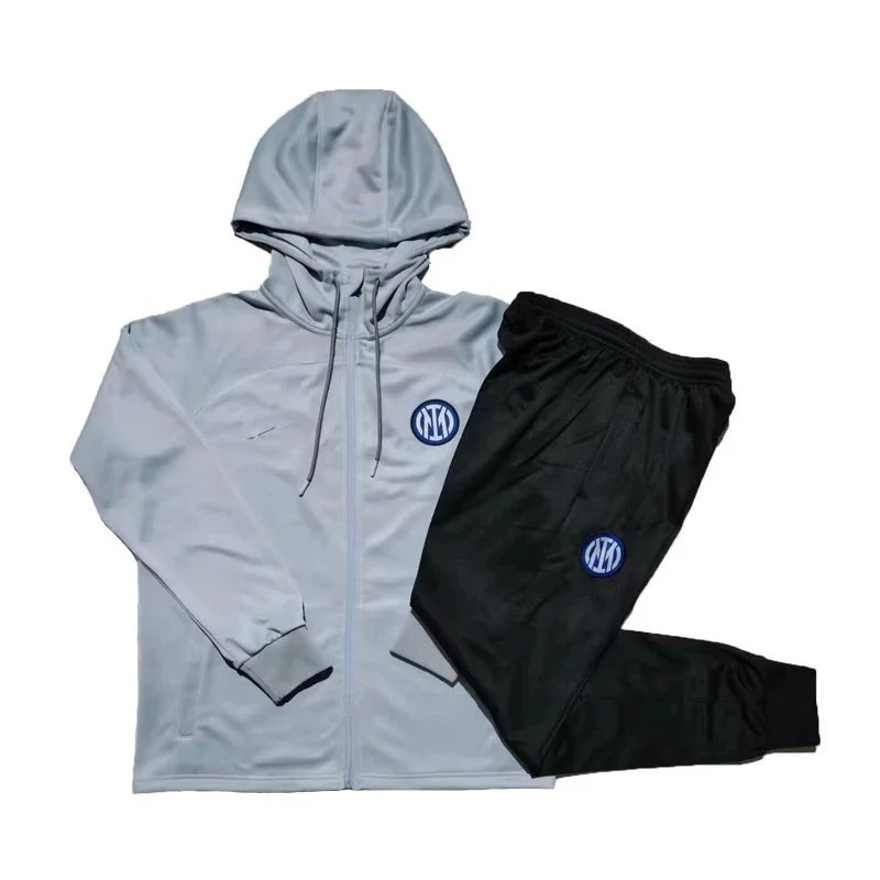 Adidas Tracksuits Football Training Tracksuit with Striped Trim — Inter Milan