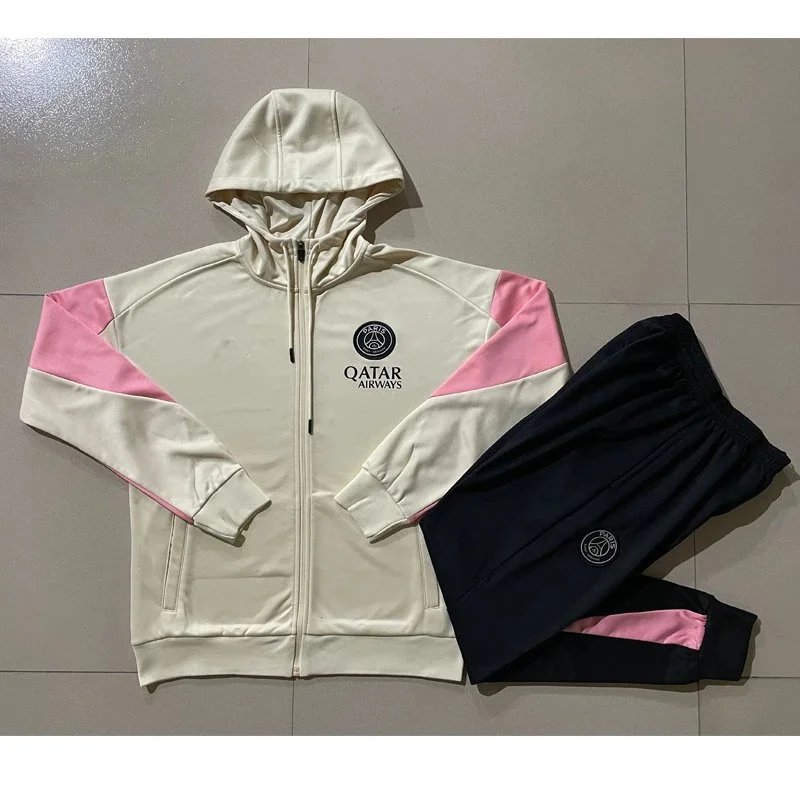 Adidas Tracksuits Football Training Tracksuit with Striped Trim — Paris 1