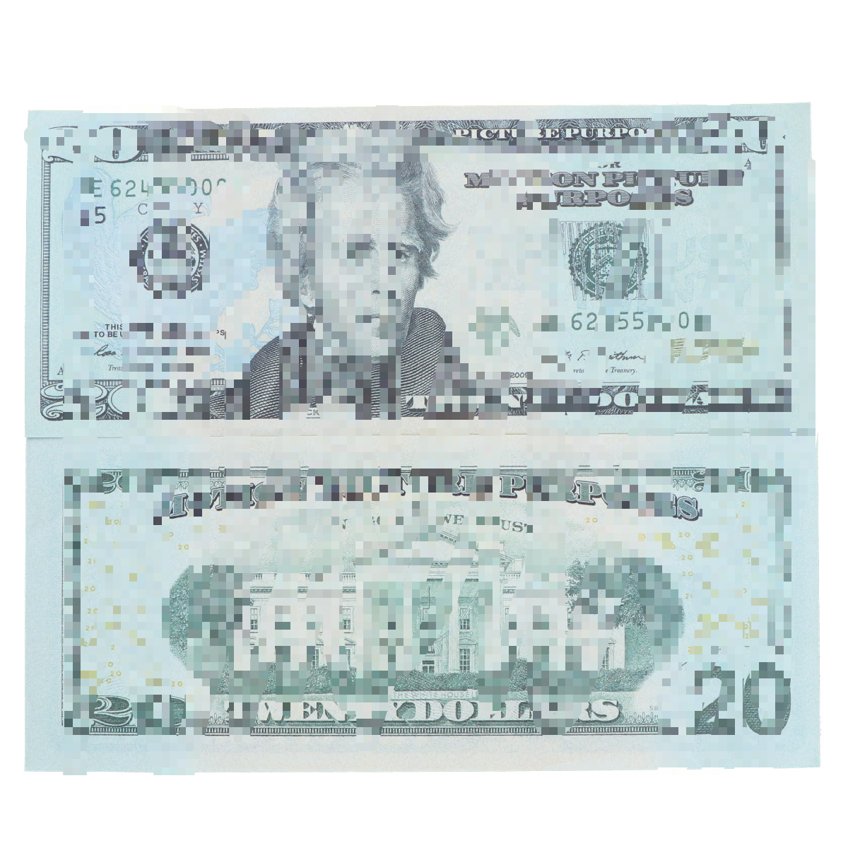 US Dollar - $20 Denomination, 100 Notes per Pack