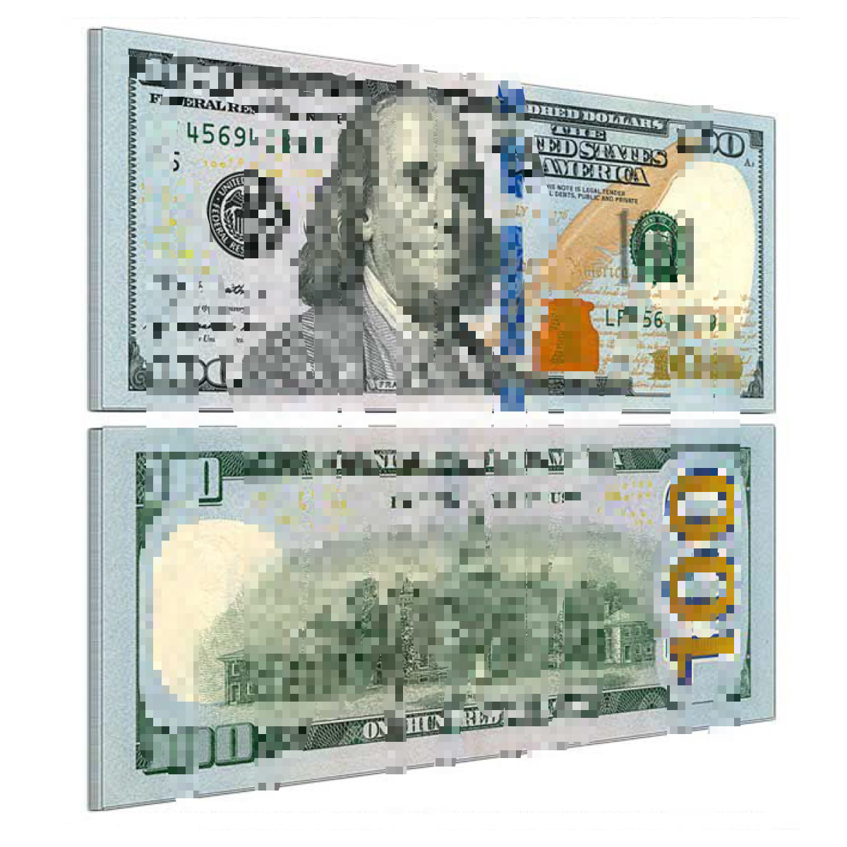 US Dollar - New $100 Denomination, 100 Notes per Pack