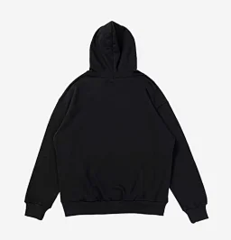 thumbnail for Collar under the groove coffee-colored furry hoodie set 2201240235