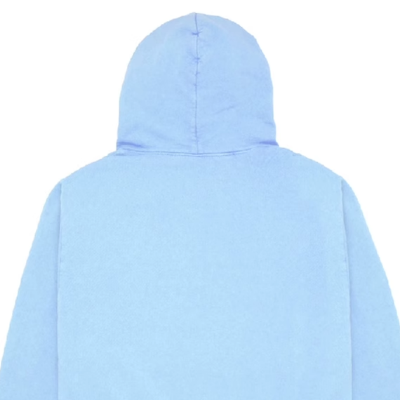 White chenille yellow stripe black hoodie 210312528