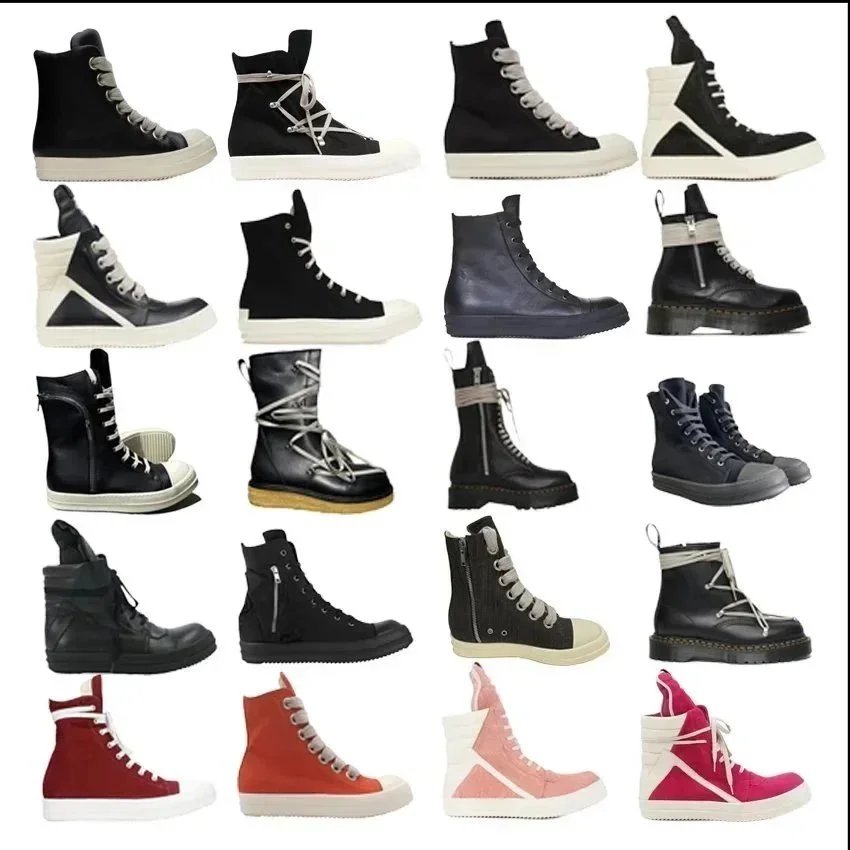 Rick Owens High Top Sneaker